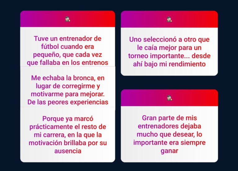 experiencias desagradables con entrenadores